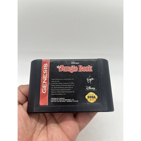 Disney The Jungle Book - Sega Genesis Cartridge - Picture 1 of 7